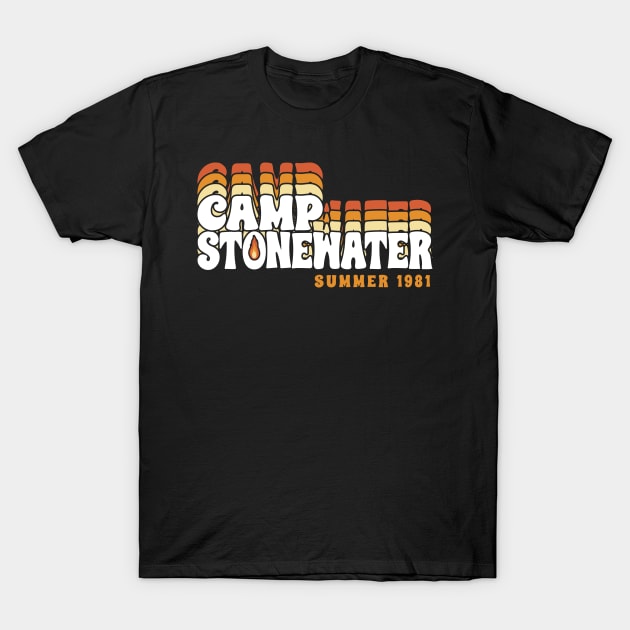 Camp Stonewater - Summer of 81 T-Shirt by Video Nastees